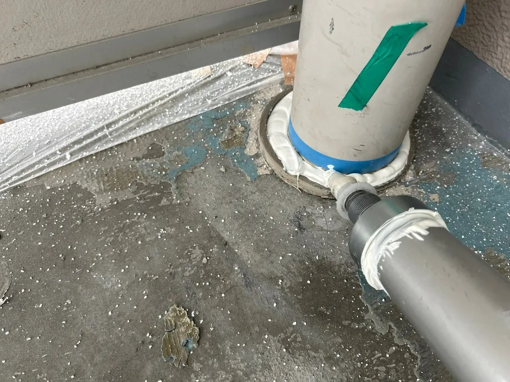 柱コーキング